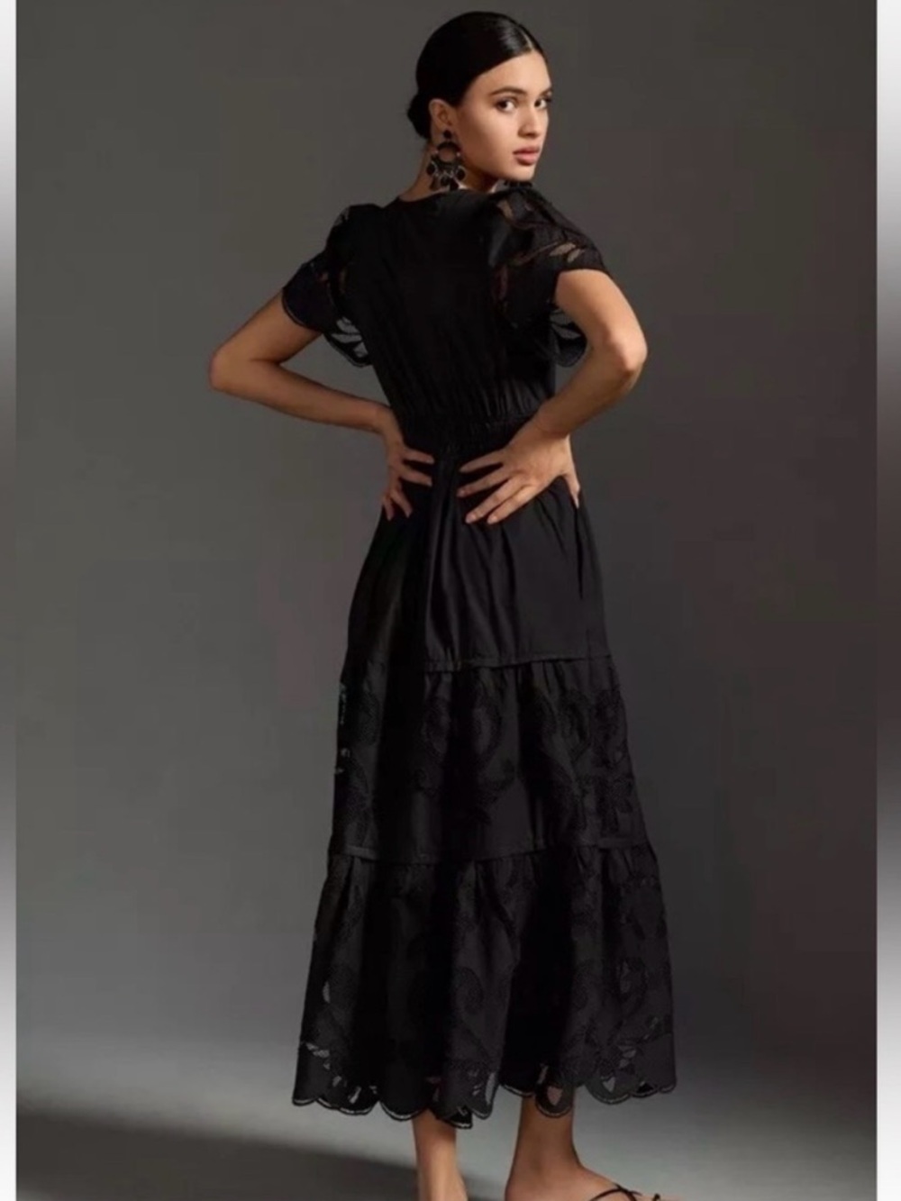 Anthropologie Somerset Maxi Dress: Cutwork Edition - Picture 2 of 9